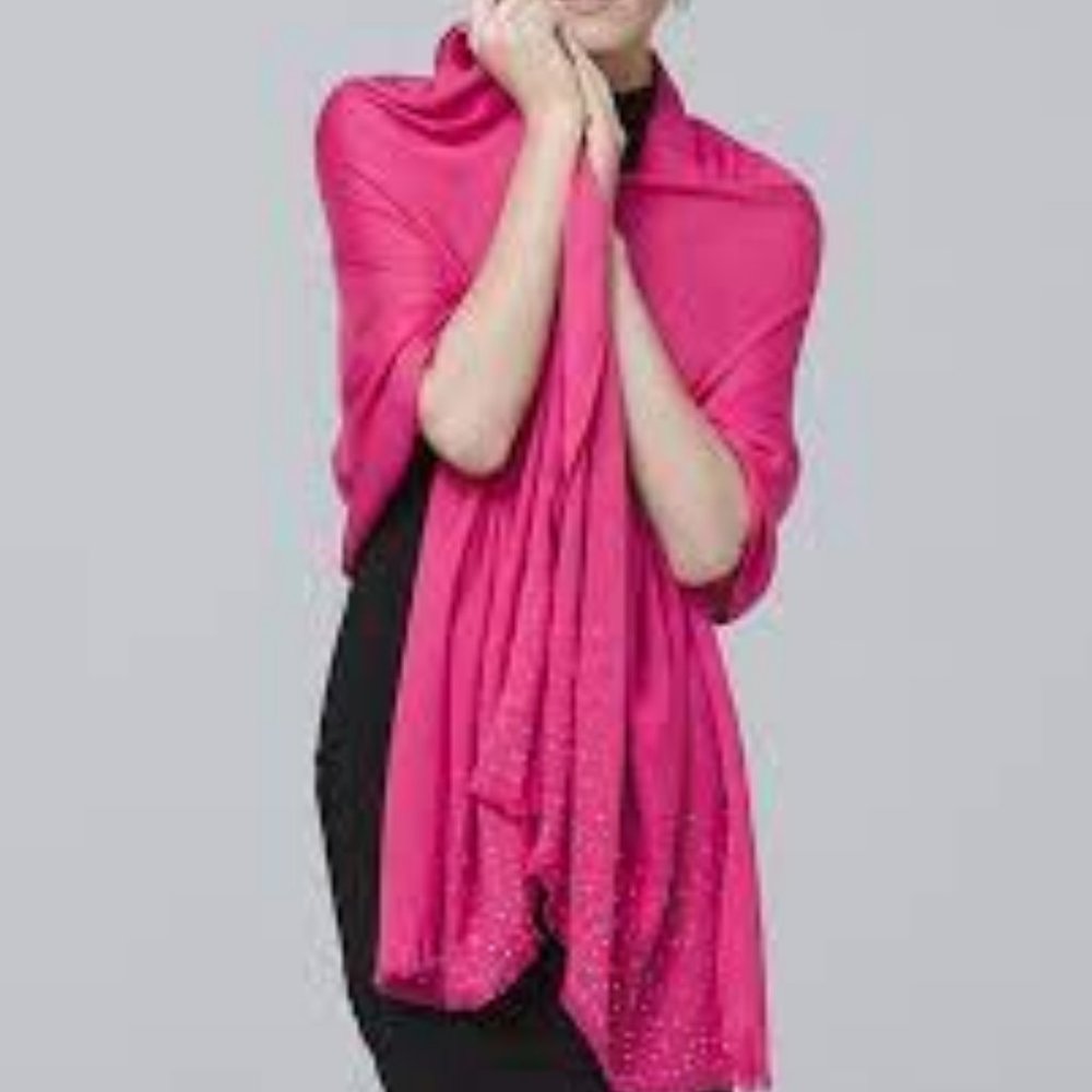 WHBM hot pink Studded Wrap